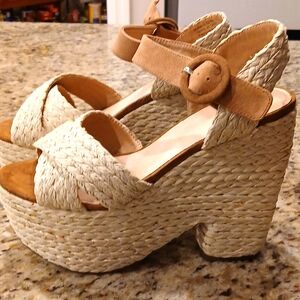 SHELLY'S LONDON ESPADRILLE PLATFORM